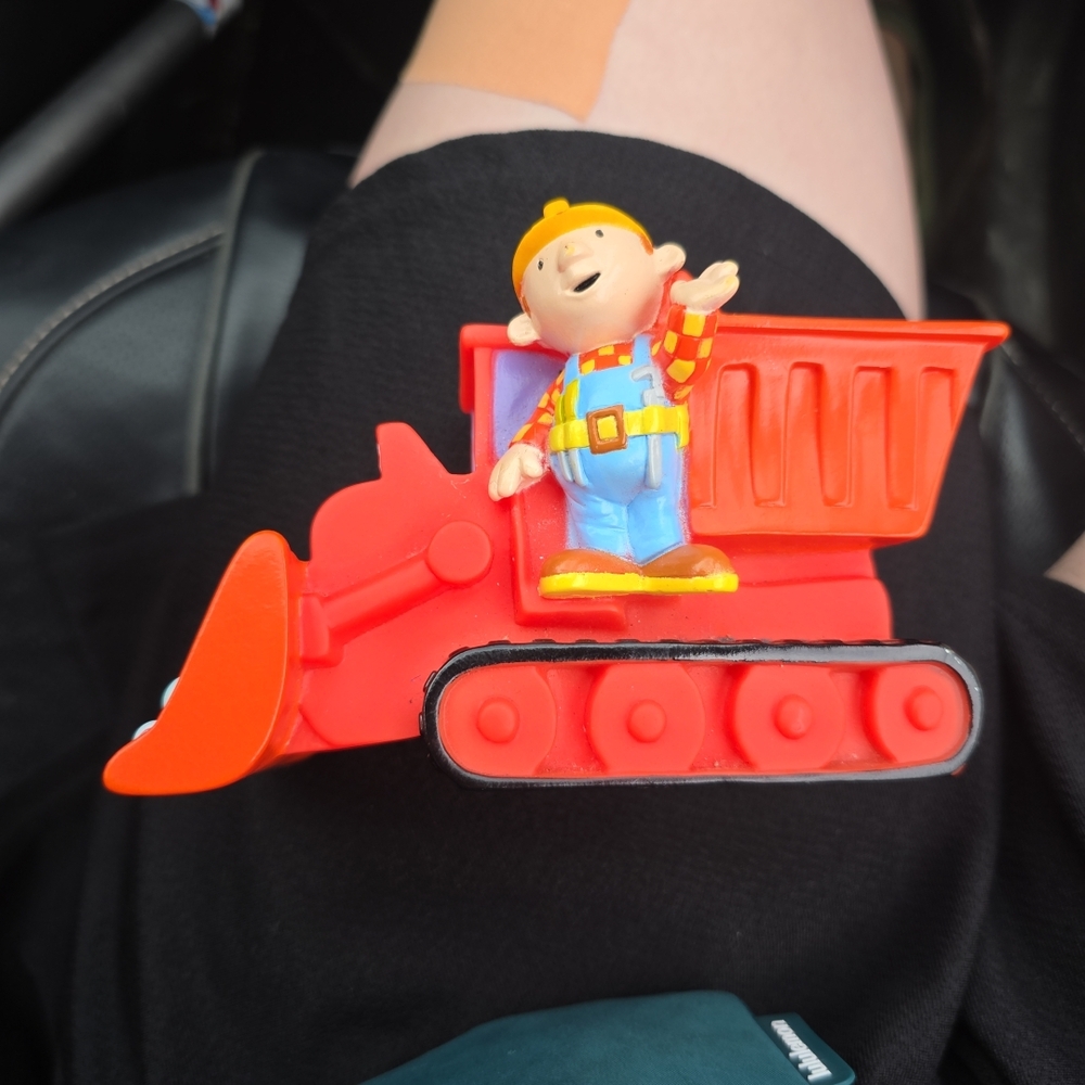 Bob The Builder Construction Toy with Orange Bulldozer